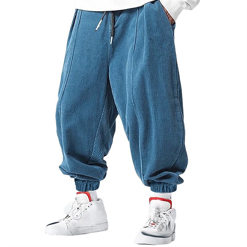 Corduroy Pant Warm - Winter Corduroy Broek Heren Nieuwe Mode