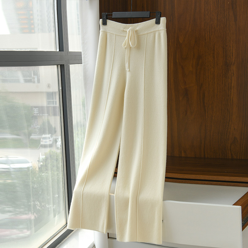 Corduroy Pant Warm - Damesbroek, effen kleur, los model, wijde