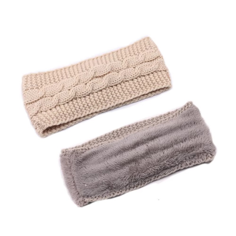 Dames winter dikke gebreide ho - Fleece Ear Warmer Band recensie en prijs