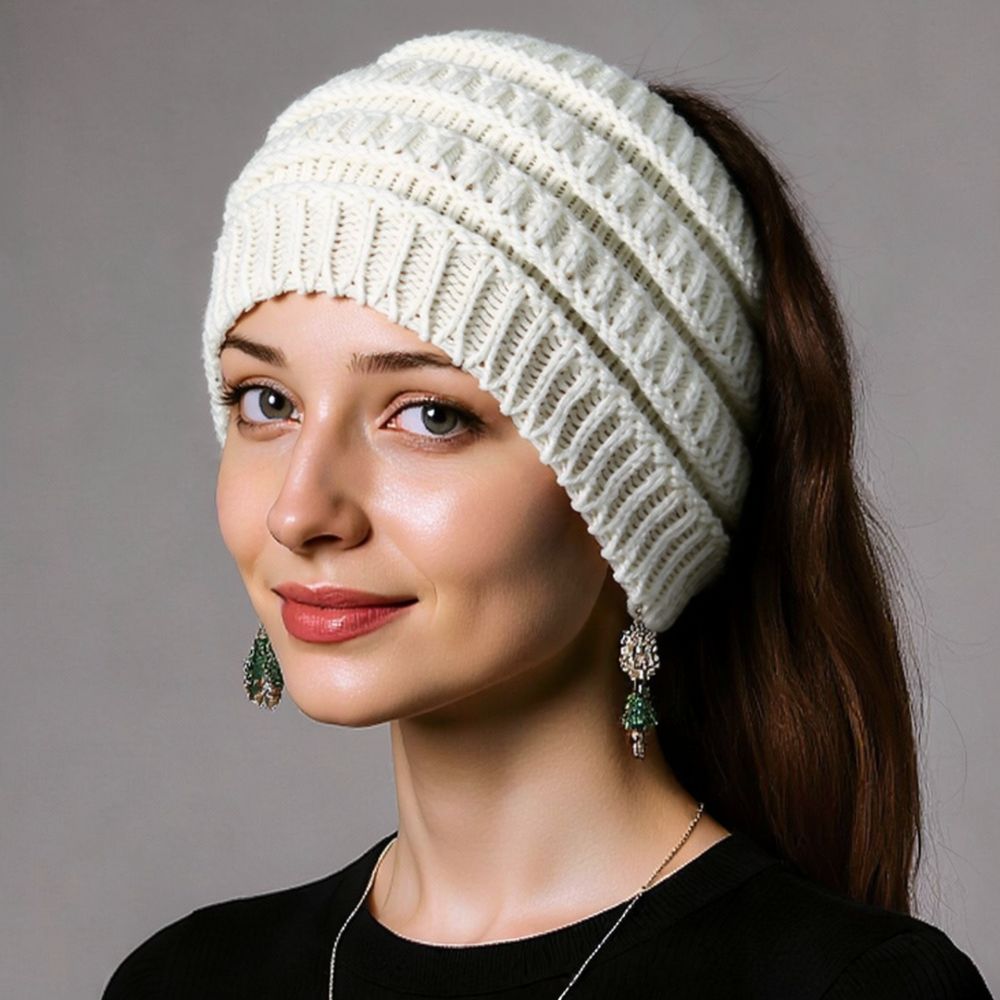 Brede gebreide hoofdband, wint - Fleece Ear Warmer Band recensie en prijs