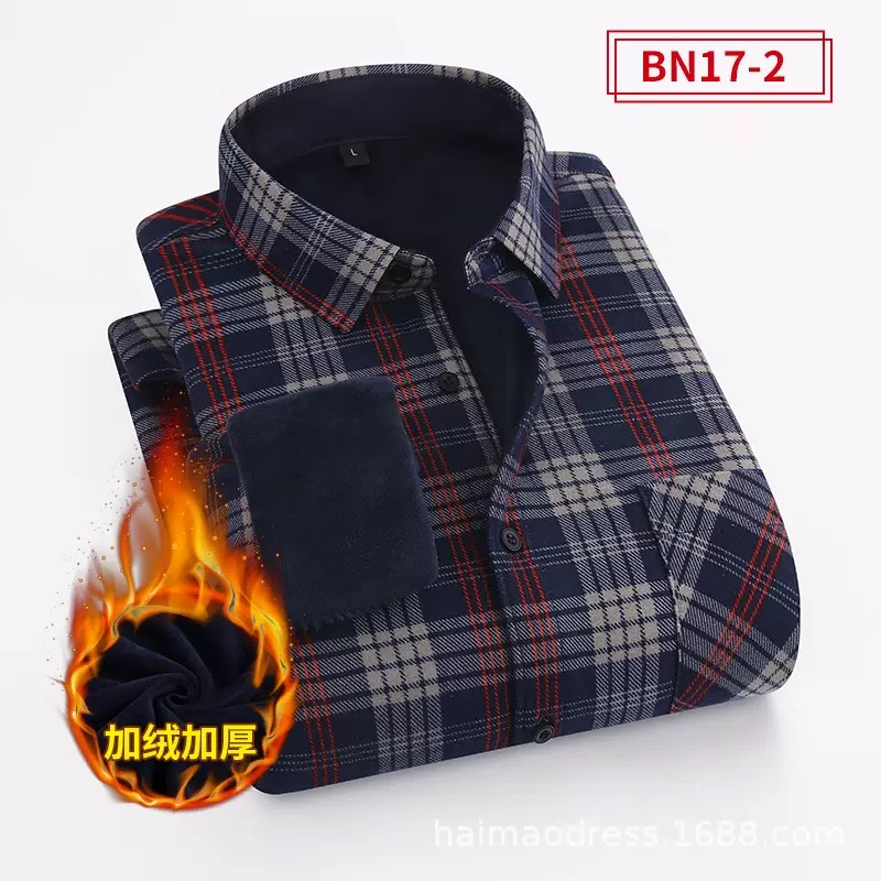 Winter nieuwe modetrend met di - Flannel Shirt Lined recensie en prijs