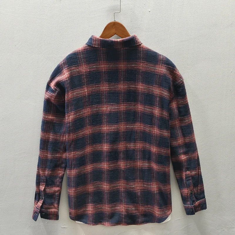 Lente en herfst nieuwe heren 1 - Flannel Shirt Lined recensie en prijs