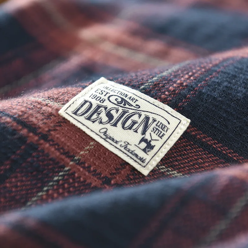 Lente en herfst nieuwe heren 1 - Flannel Shirt Lined recensie en prijs